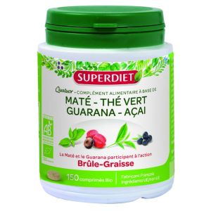 Quatuor brûle graisse BIO - 150 comprimés