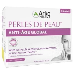 Perles de Peau Anti-Âge Global 30 Sticks