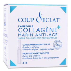 Collagène+ Marin Anti-Âge - 12 ampoules de 1 ml