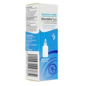 Desomedine Collyre Fl10ml