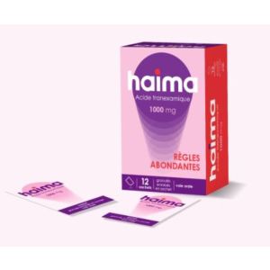 Haima 1000mg granulés enrobés 12 sachets