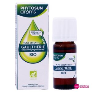 Huile essentielle bio de Gaulthérie 10 ml