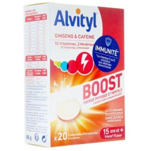Alvityl Boost comprimés effervescents - 20 unités