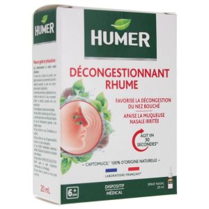 Décongestionnant Rhume Spray Nasal 20 ml