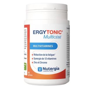 Ergytonic Multicébé Multivitamines 90 Gélules