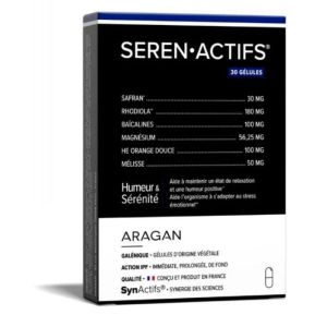 Seren Actifs Humeur & Stress 30 gélules