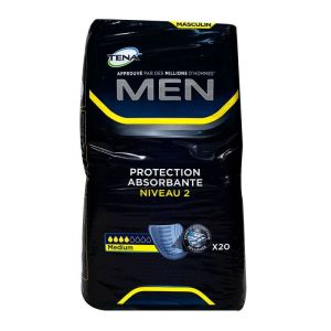 Men 20 protections absorbantes niveau 2