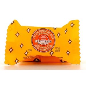 L'Occitane Petite Bombe de Bain 18g Karité Curcuma