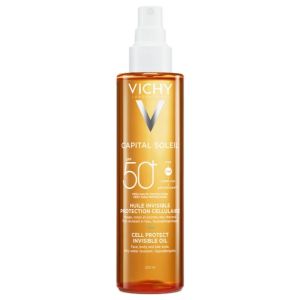 Capital Soleil Huile Invisible Protection Cellulaire SPF50+ 200 ml