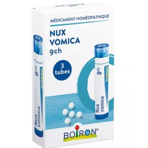Nux vomica 9CH 3 tubes