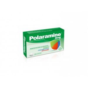 Polaramine - Rhinite, Conjonctivite, Urticaire - 20 comprimés
