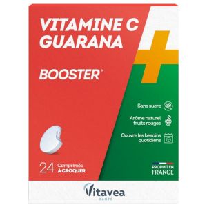Vitamine C & guarana booster Nutrisanté x 24 comprimés