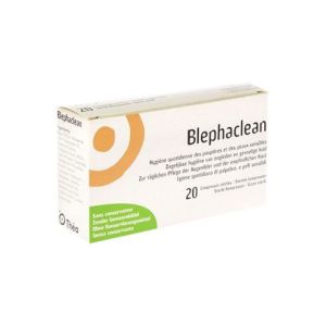 Blephaclean 20 compresses imprégnées