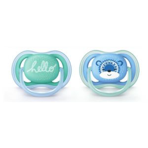 Ultra Air Sucettes Orthodontiques 6-18M x2