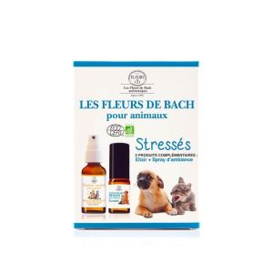 Les Fleurs de Bach pour animaux stressés - 10ml et 20ml