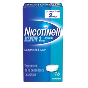 Nicotinell Comprimés Menthe 2mg 96 comprimés