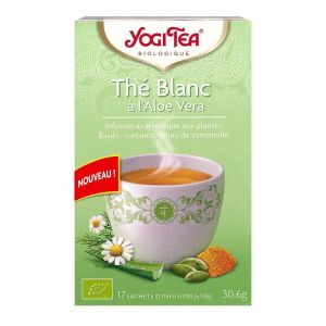 Infusion Thé blanc à l'aloé vera - 17 sachets