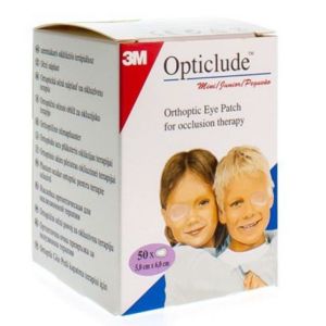 Opticlude Pansement Oculaire Mini Chair 6cm x 5cm 50 unités