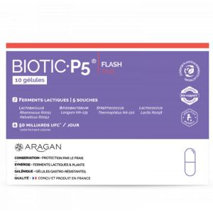 Biotic P5 Flash T.G.D - 10 gélules