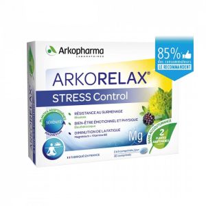 Arkorelax - Stress Control - 30 comprimés