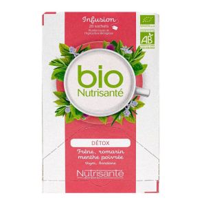 Infusion bio détox 20 sachets