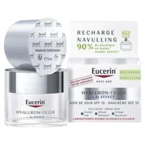 Hyaluron-Filler + 3x Effect Soin de Jour SPF15 Peau Sèche Recharge 50 ml