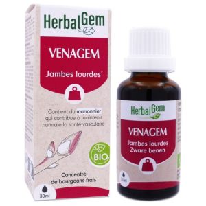 Herbalgem VenaGem Bio Jambes Lourdes Complexe de Bourgeons 30 ml