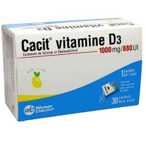 Cacit Vit D3 1000/880 Sachets 30