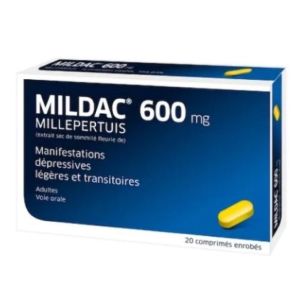 Mildac 600 mg 20 comprimés