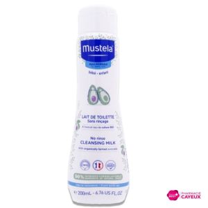 Lait de toilette sans rinçage 200 ml