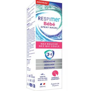 Spray Nasal Bébé Nez Bouché Nez qui Coule 3en1 100ml