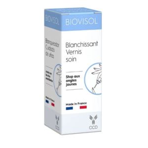 Biovisol Blanchissant Soin correcteur ongles jaunes 10ml