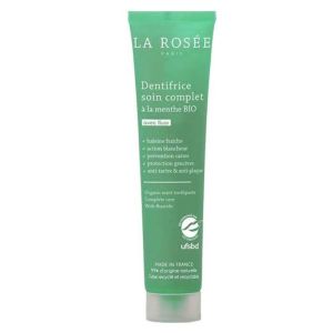 La Rosée Dentifrice soin complet Menthe Bio 75 ml