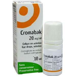 Cromabak 2% Collyre Fl/10ml