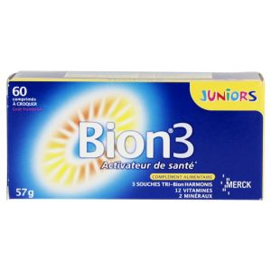Bion 3 juniors activateur de santé 60 comprimés