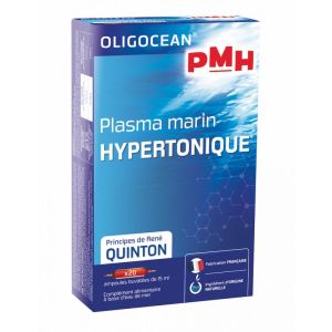 Plasma marin hypertonique - 20 ampoules