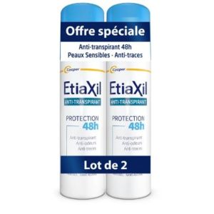 Anti-transpirant Aérosol 72 h lot 2 x 150 ml