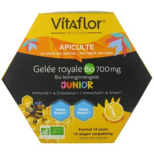 Gelée Royale Bio 700 mg Junior - 14 Unicadoses