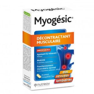 Physcience Myogesic décontractant musculaire - 30 comprimés