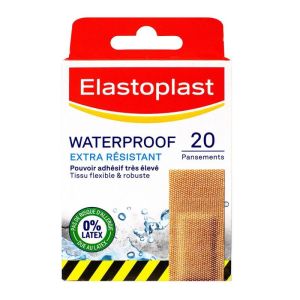 Elastic 20 pansements waterproof