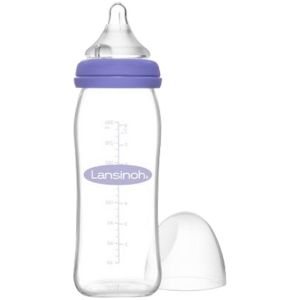 Natural Wave Biberon Verre Débit Moyen 240 ml