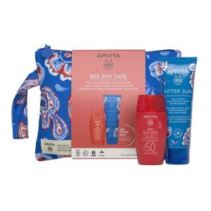 Bee Sun Safe Trousse Solaire Fluide Visage Invisible SPF50 + Gel Creme Fraicheur Apaisant 250ml