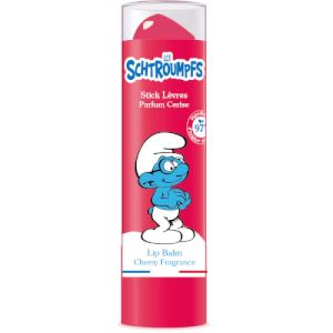 Les Schtroumpfs - Stick lèvres Parfum Cerise - 4g