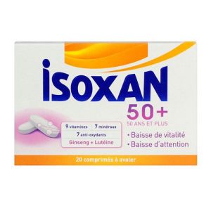 Isoxan 50+ 20 comprimés