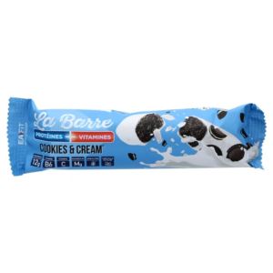 La Barre Protéines + Vitamines Cookies & Cream 49 g