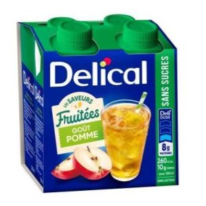Boisson fruitée sans sucres Pomme 4 x 200 ml