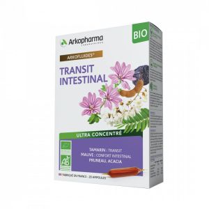 Arkofluides - Transite intestinal BIO - 20 ampoules