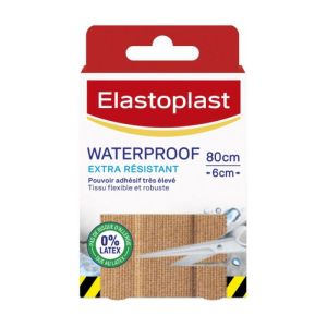 Elastoplast extra résistant Waterproof 8 bandes de 10 cm x 6 cm