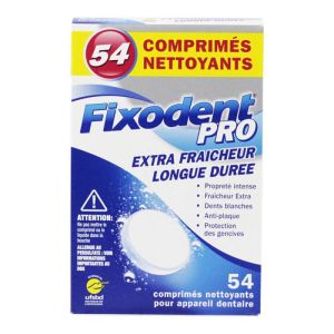 54 Comprimés nettoyants