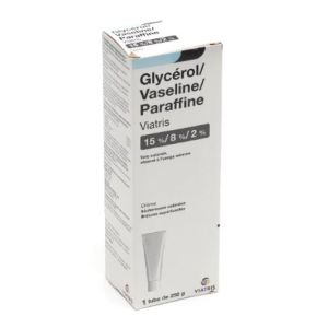 Glycerol Vaseline Paraffine Crème 250g